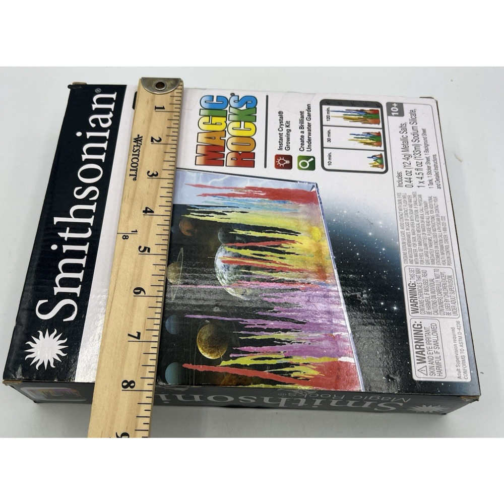 Smithsonian Magic Rocks Instant Crystal Growing Kit Science Activity - Picture 5 of 7